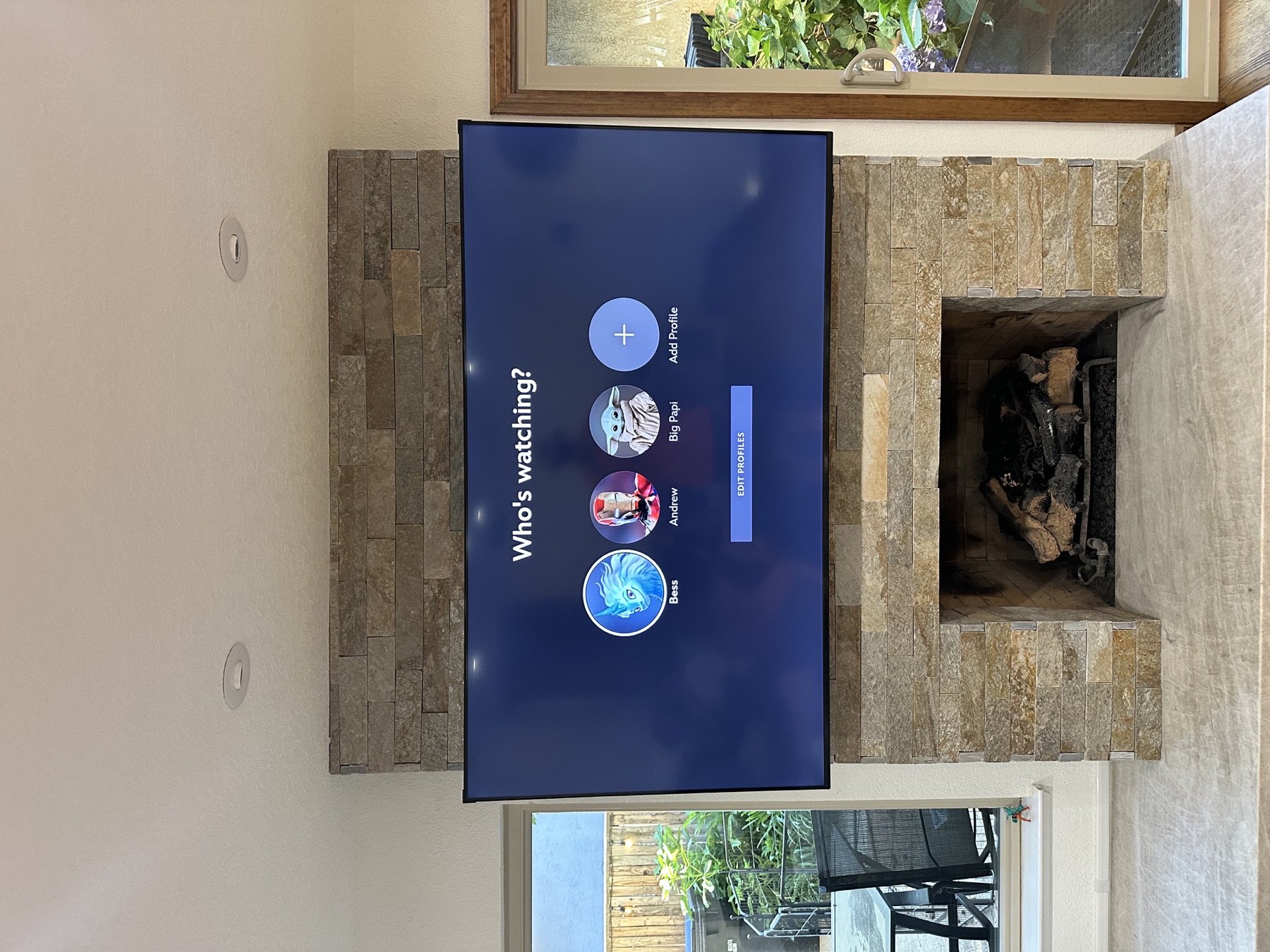 Stone Fireplace Installation by Prime Mount