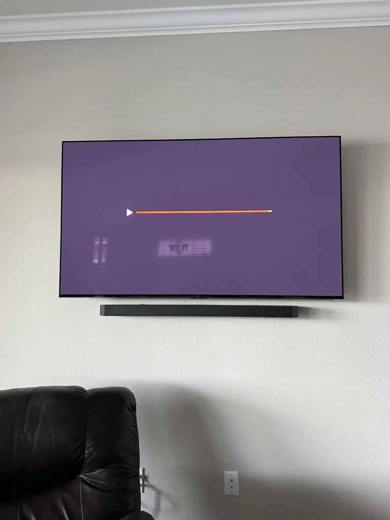 Soundbar, shelves & more