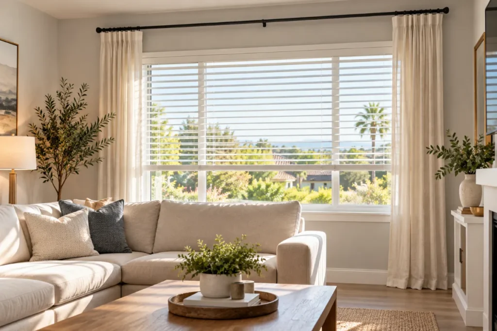 Blinds, shades & curtain rod installation
